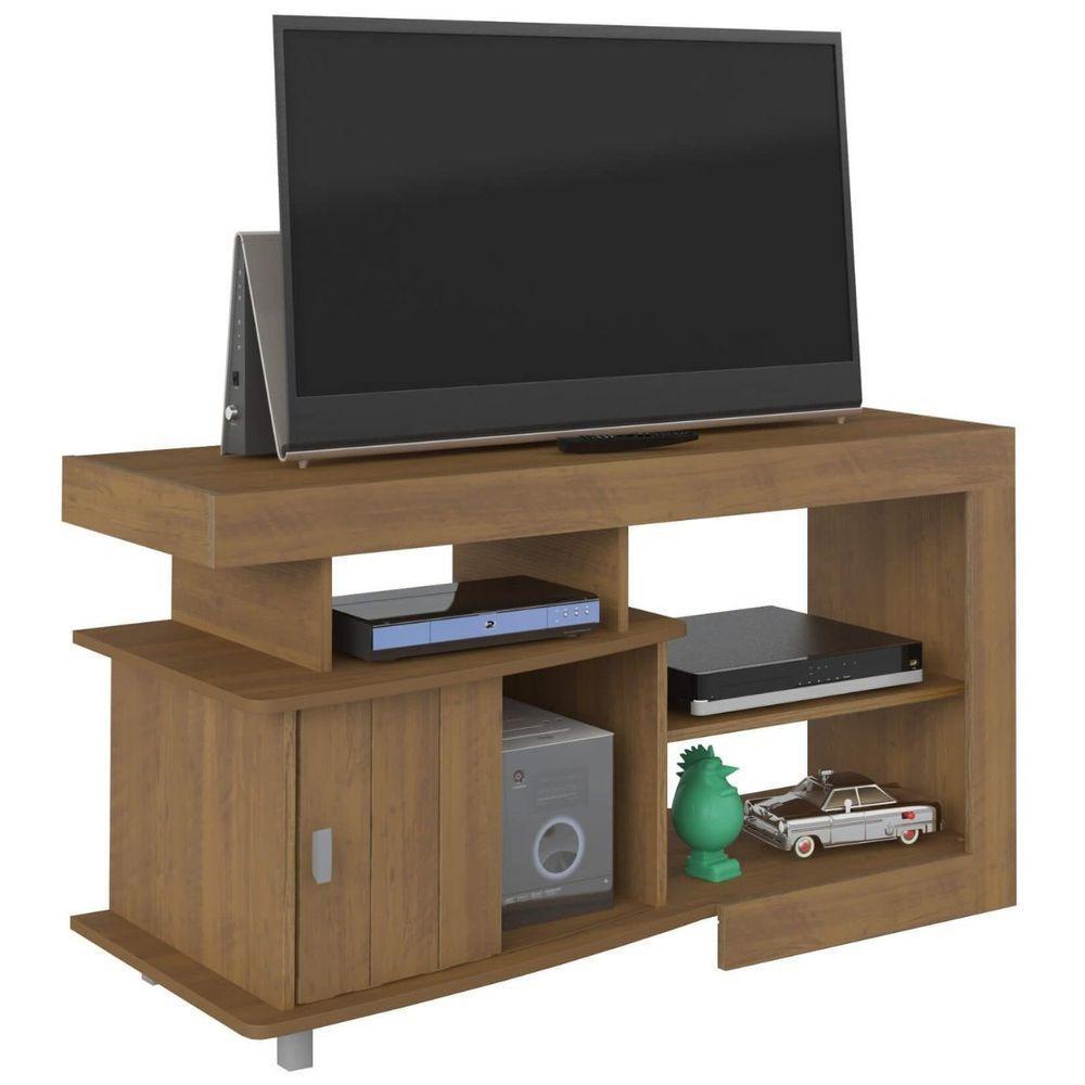 Rack Royal Para Tv 50 Com 3 Nichos E 1 Porta Pinho - 5