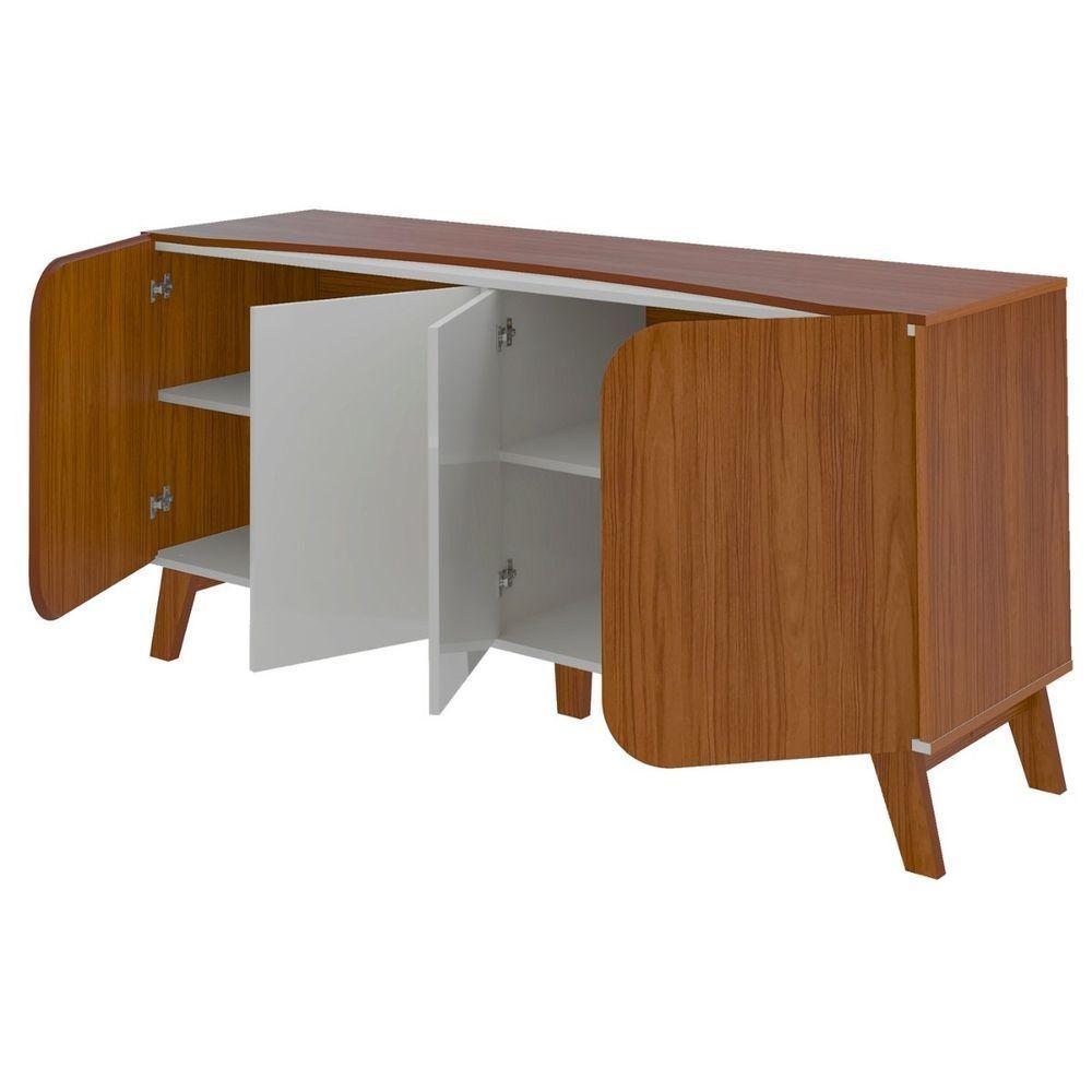 Buffet Aparador Elegance Cedro / Off White - 3