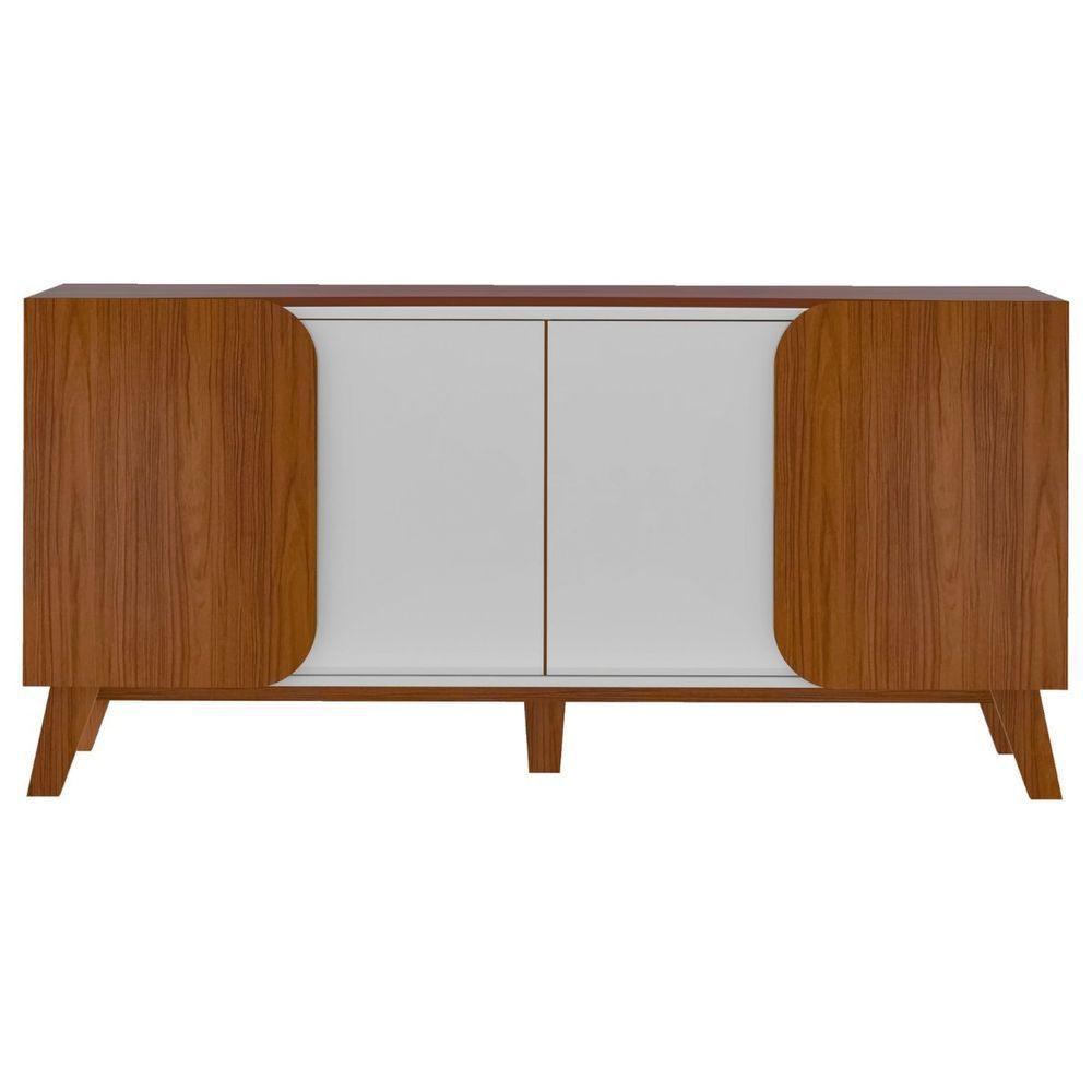 Buffet Aparador Elegance Cedro / Off White - 4