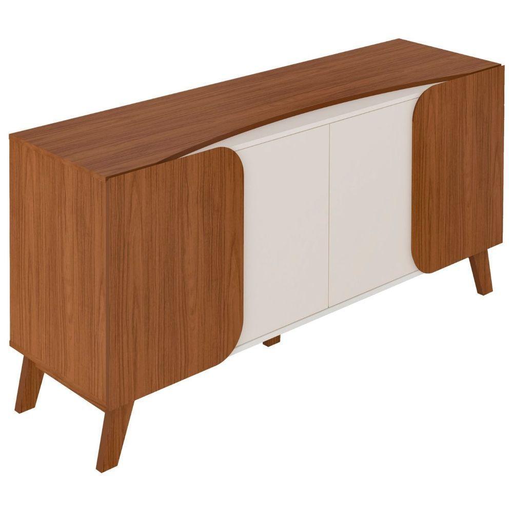 Buffet Aparador Elegance Cedro / Off White - 7