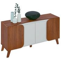 Buffet Aparador Elegance Cedro / Off White - 2