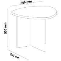 Mesa Lateral De Apoio Delta Off White - 6