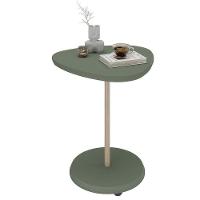 Mesa De Apoio Lateral Oval Bel - 100% Mdf Menta - 5