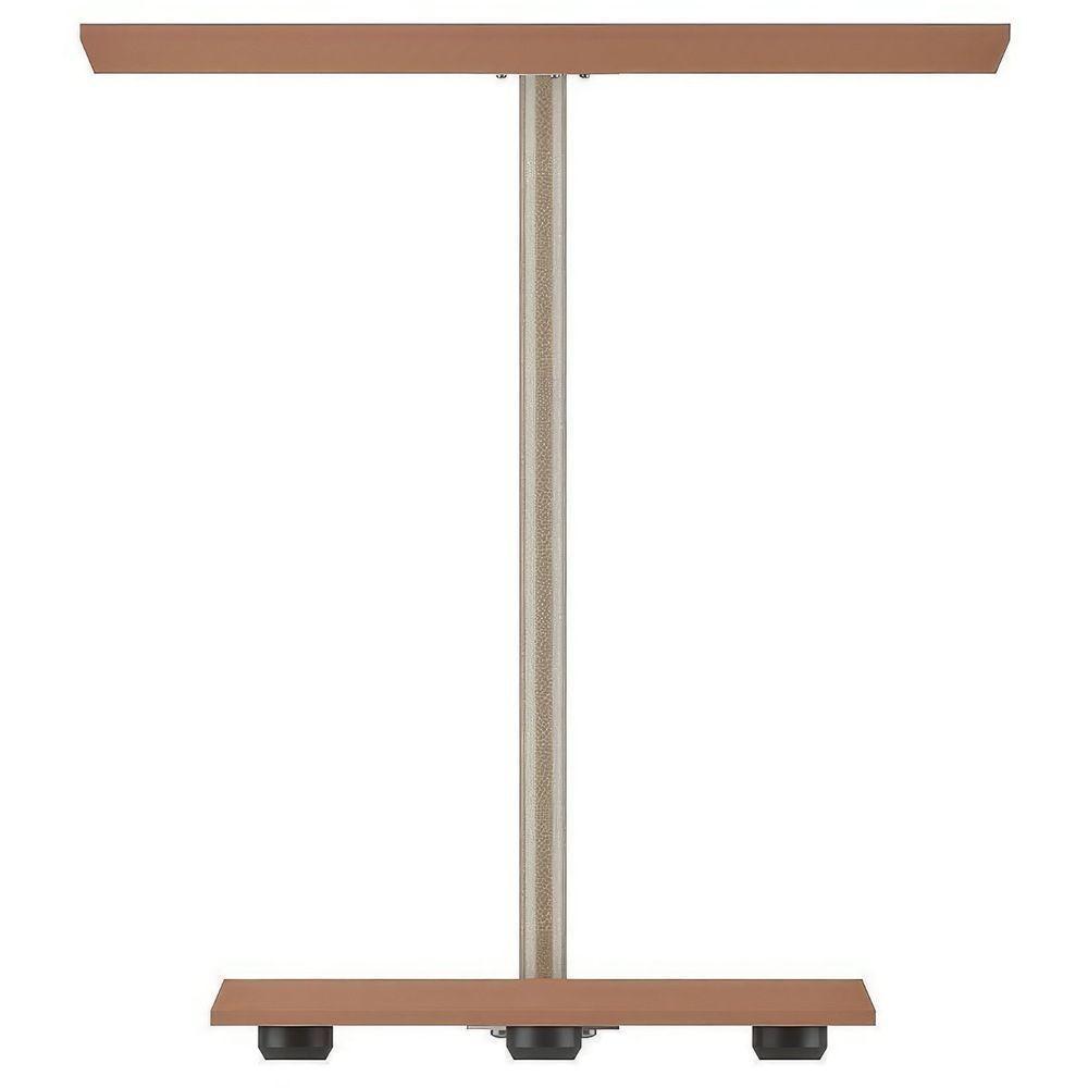 Mesa De Apoio Lateral Oval Bel - 100% Mdf Terracota - 2