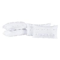 Almofadas Cheias Poppy 60cm X 30cm 04 Peças - Branco - 1