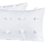 Capas De Almofadas Poppy 60cm X 30cm 04 Peças - Branco - 3