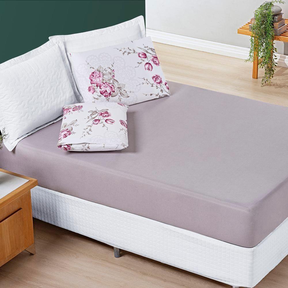 Jogo De Cama Avere King 03 Peças - Lilac - 1