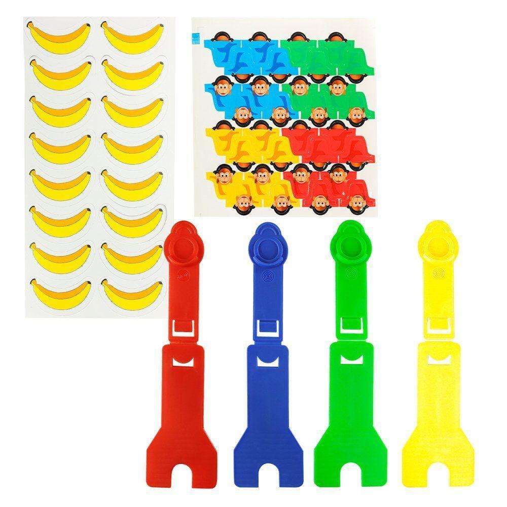 Jogo Pula Macaco Infantil Até 4 Jogadores Clássico Brinquedo - 2