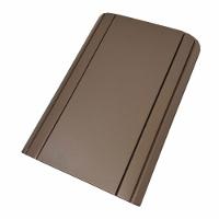 Kit 02un Esteiras Reta Flexível Para Braço Sofá Chocolate - 2