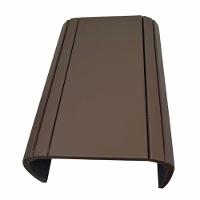 Kit 02un Esteiras Reta Flexível Para Braço Sofá Chocolate - 3