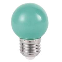 Kit 15 Lâmpada Led Modelo Bolinha Led 1w Decorativa Rosca E27 Cor Da Lâmpada Verde - 1