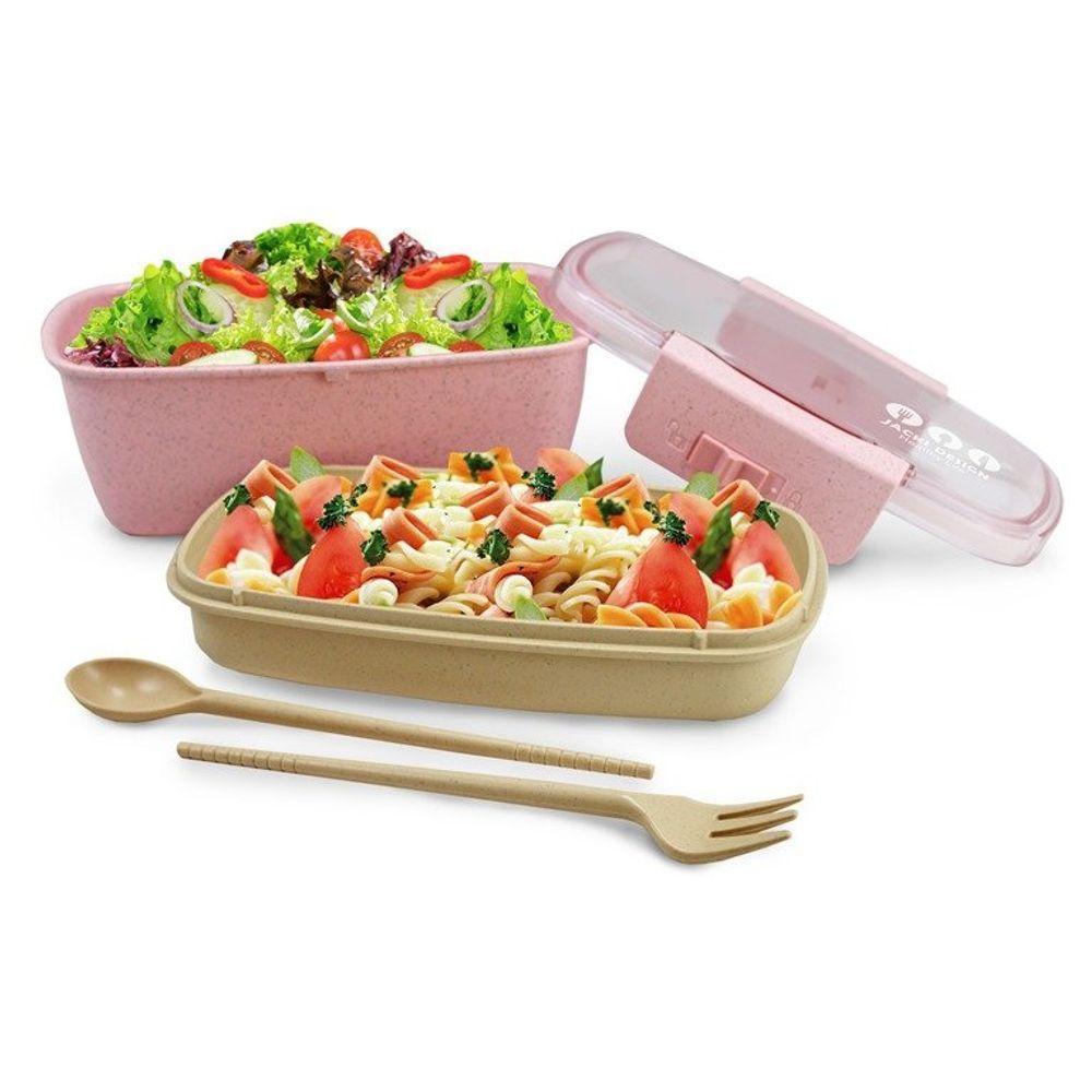 Conjunto Bolsa Térmica Com Pote Marmita Ecológica 800ml E Copo Com Tampa De 300ml Vinho - 2