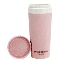 Conjunto Pote De Marmita Ecológica De 2 Andares 750ml E Copo Com Tampa 300ml Lifestyle Rosa