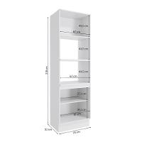 Kit 2 Fornos Celeste Kappesberg 100% Mdf 4 Portas Branco 70cm - 2