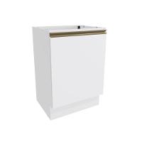 Balcão Celeste Kappesberg 100% Mdf 1 Porta Branco 60cm - 1