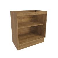 Balcão Celeste Kappesberg 100% Mdf 2 Portas Nogueira 80cm - 4