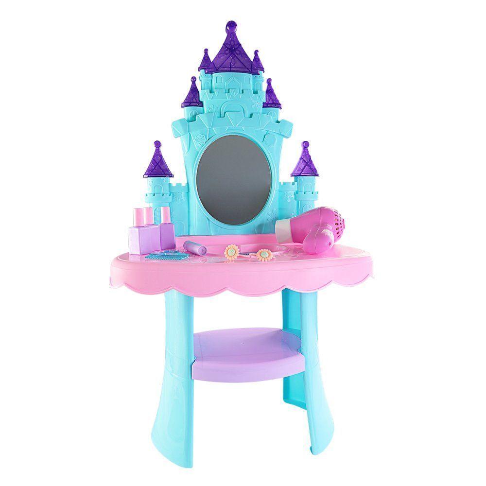 Salão De Beleza Penteadeira Infantil Com Acessórios - 5