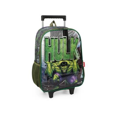 Mochila Com Rodinhas Hulk Luxcel - Marvel Avengers