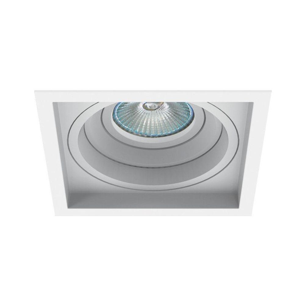 Spot Embutir Recuado Microborda Dicroica Mr16 Branco- Interlight - 1
