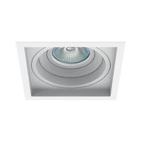 Spot Embutir Recuado Microborda Dicroica Mr16 Branco- Interlight - 1