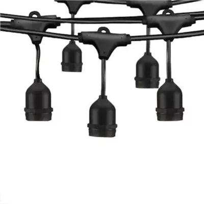 Cordão Varal De Luz 10m 2oxe27 Ip65 - Galaxyled