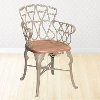 Conjunto Viena Com Mesa Tampo De Madeira E 4 Cadeiras Marrom - 2