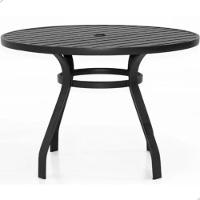 Conjunto Sling Com Mesa Ripada E Guarda Sol Marrom Capuccino - 2