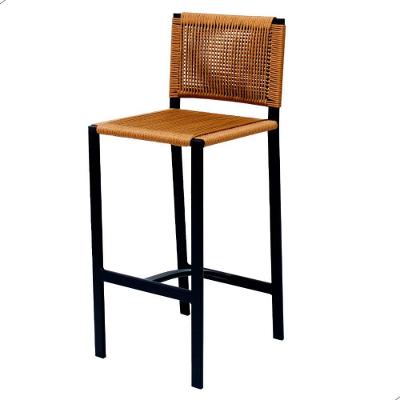 Banqueta áscoli Corda Náutica Preto/cobre