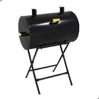 Churrasqueira Bafo Grill Extra Grande Com Suporte Preto - 3