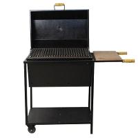 Churrasqueira Parrilla Bafo Média Com Rodas Preto - 3