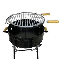 Churrasqueira Pop Redonda Com Grelha 38x79 Preto - 3