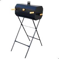 Churrasqueira Bafo Com Suporte Vulkania Grill Preto - 1