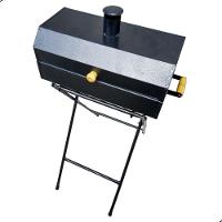 Churrasqueira Bafo Com Suporte Vulkania Grill Preto - 2