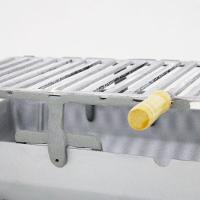 Churrasqueira Portátil Quadrada Cinza - 5