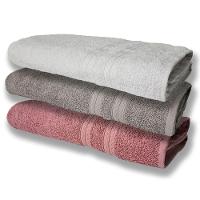 3 Toalhas Super Felpudas Grande E Grossa Algodão 80x150 Br+cz+re - 1