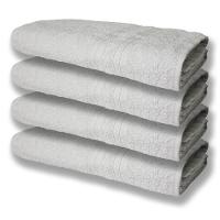 4 Toalhas Super Felpudas Grande E Grossa Algodão 80x150 Branco - 1