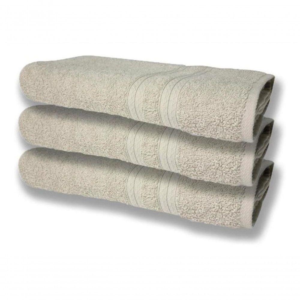 5 Toalhas Felpudas Grande E Grossa 80x150 Bege+rosê - 4