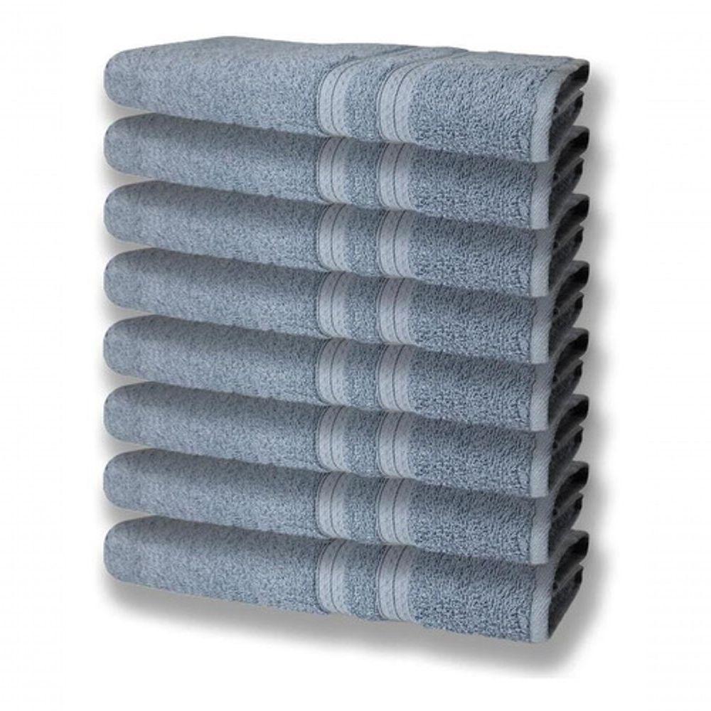 10 Toalhas Super Felpudas Grande E Grossa 80x150 Azul - 1