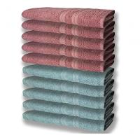 10 Toalhas Super Felpudas Grande E Grossa 5 Verde 5 Rosê - 1