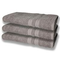 7 Toalhas Grande Super Felpudas E Grossa 80x150 4 Branco 3 Cinza - 3