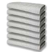 7 Toalhas Grande Super Felpudas E Grossa 80x150 Itália Soft Beka - Branco - 1