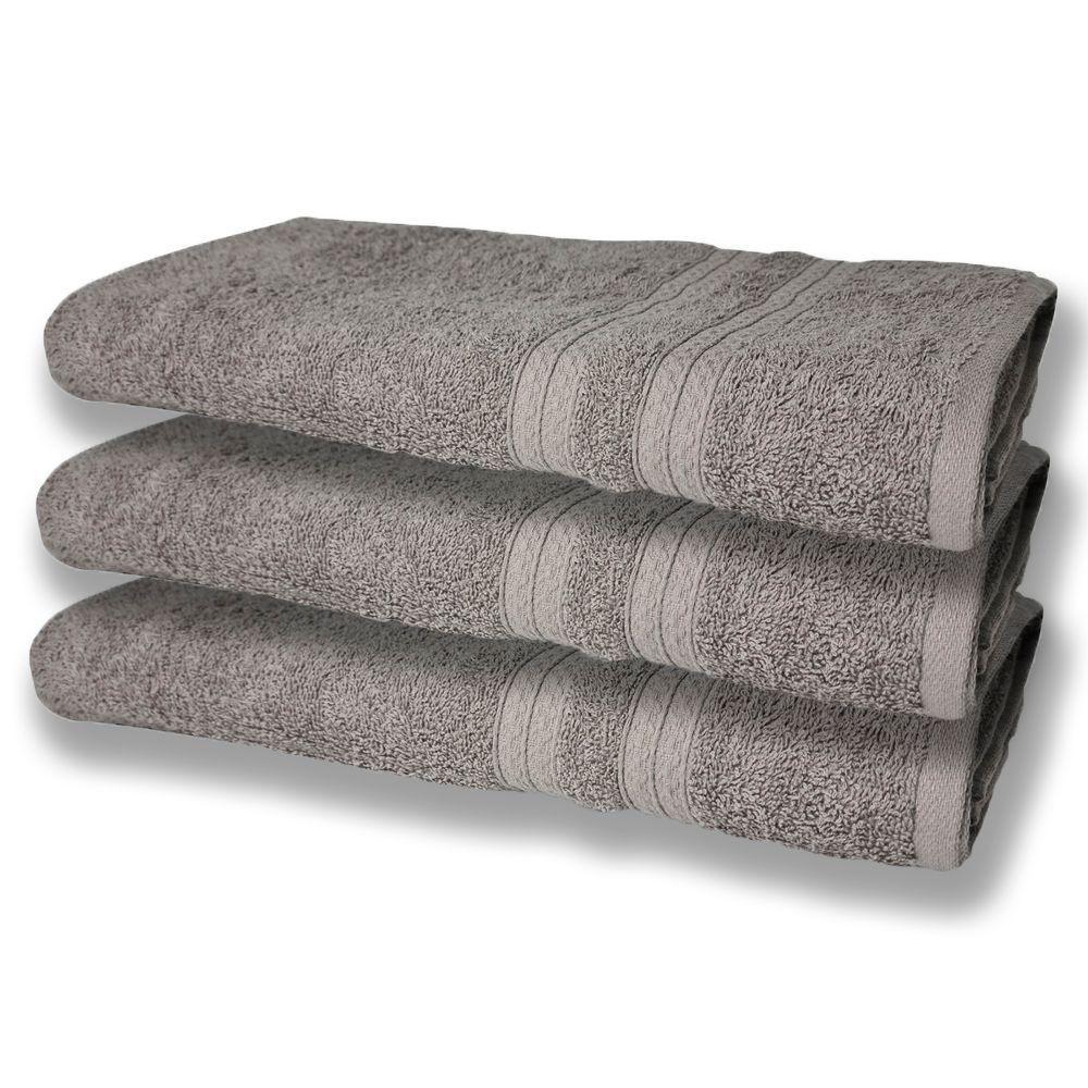 6 Toalhas Grande Super Felpudas E Grossa Algodão 80x150 Rosê+cinza - 4