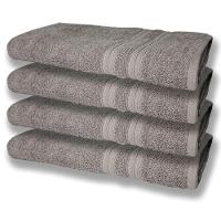 8 Toalhas Grande Super Felpudas E Grossa 80x150 Cinza - 3