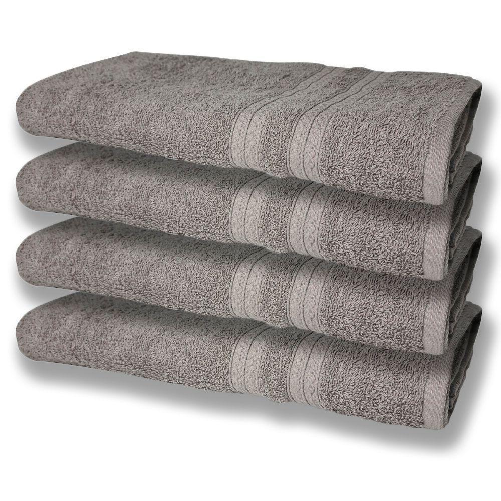 8 Toalhas Grande Super Felpudas E Grossa 80x150 4 Cinza 4 Rosê - 3