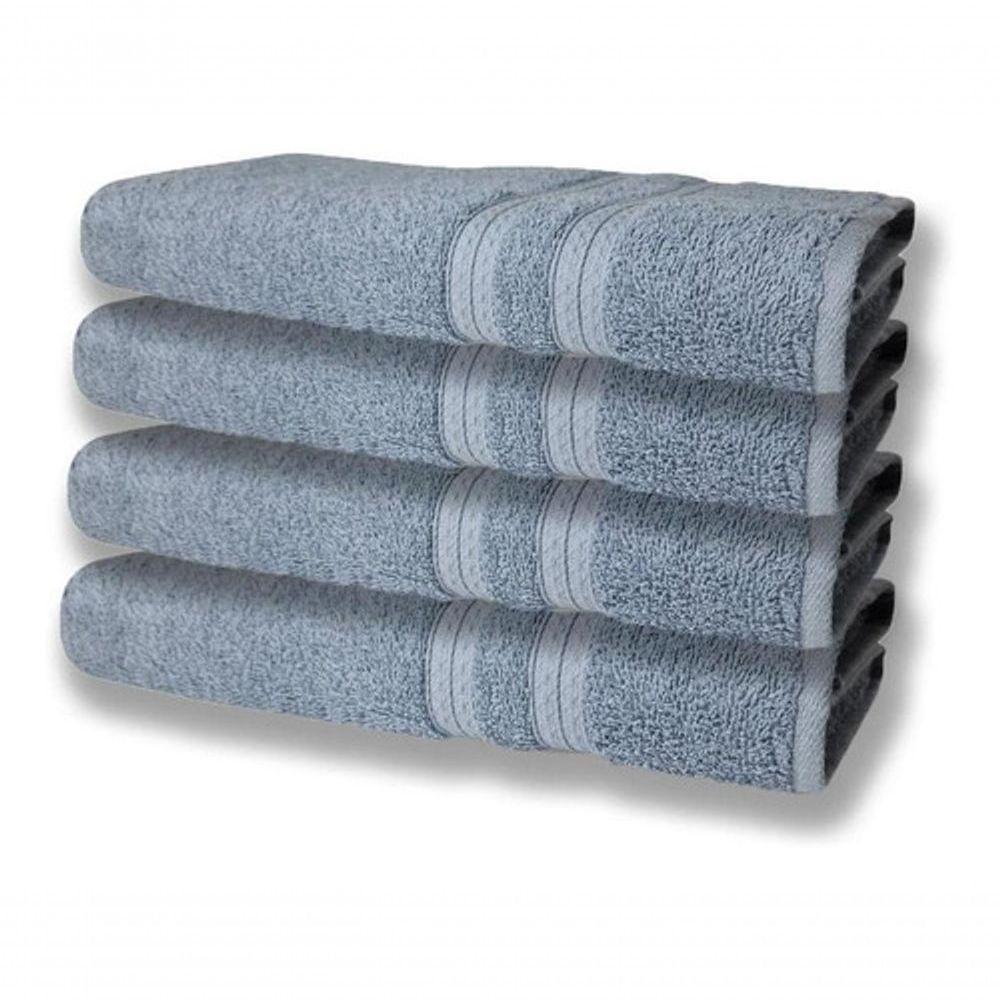 7 Toalhas Felpudas E Grossa 80x150 4 Azul 3 Verde - 4