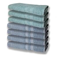 7 Toalhas Felpudas E Grossa 80x150 4 Azul 3 Verde - 1