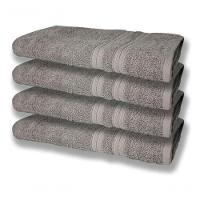 8 Toalhas Grande Felpudas E Grossa 80x150 4 Verde 4 Cinza - 3