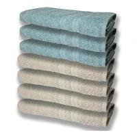 7 Toalhas Felpudas E Grossa 80x150 4 Bege 3 Verde - 1