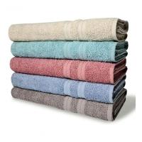 6 Toalhas Banho 430g/m² Grossa 80x150cm Lisboa Sortido - 1