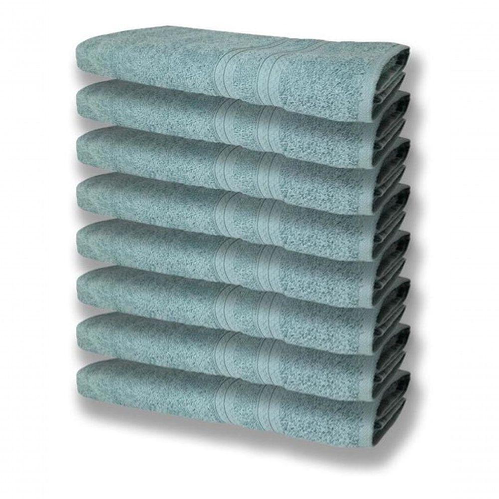 8 Toalhas Grande Super Felpudas E Grossa 80x150 Verde - 1